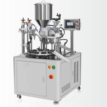 Autoamtic Tube sealing and filling machine