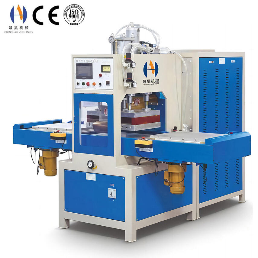 High frequency ventilated air bag welding and cutting machine