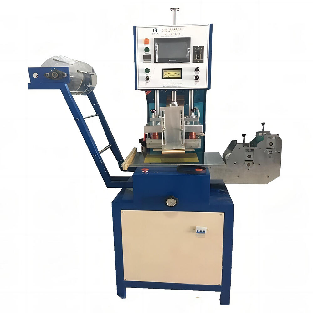 High frequency ribbon embossing machine