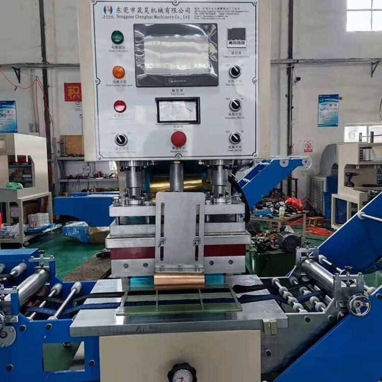 High frequency ribbon embossing machine