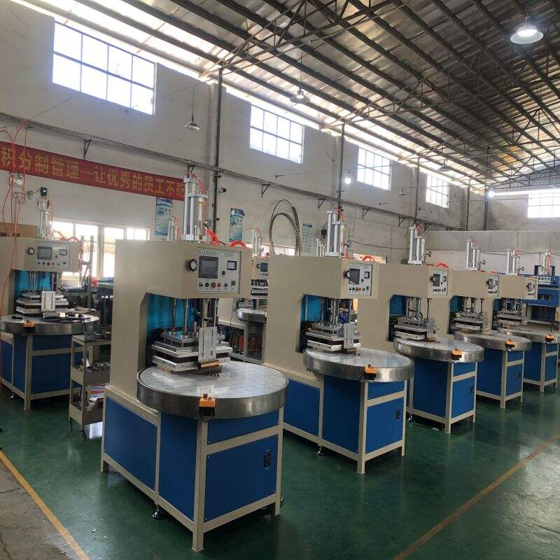 Round table welding and cutting machine