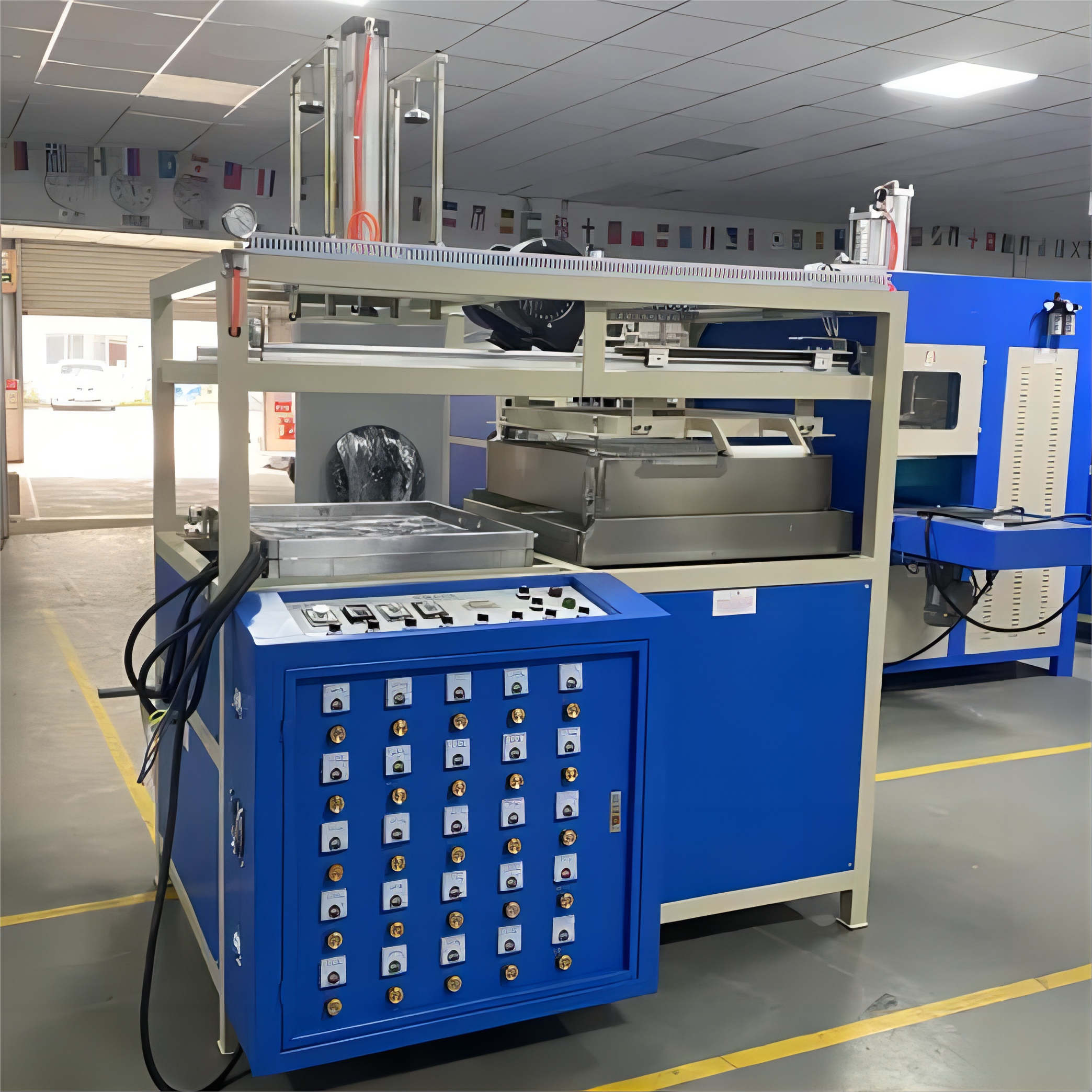 Manual blister molding machine