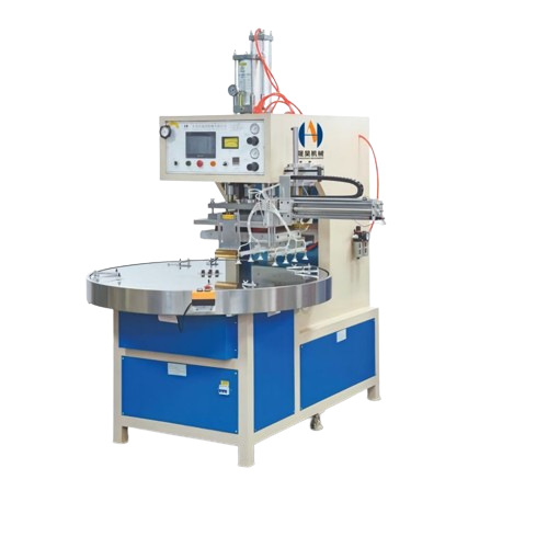 Round table welding and cutting machine