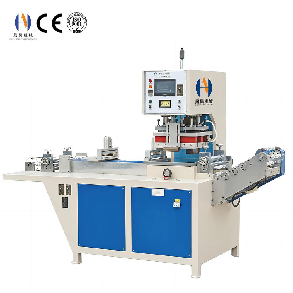 High frequency ribbon embossing machine