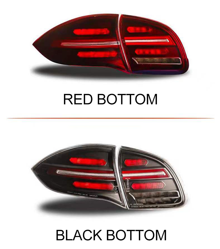 Factory Direct 2011 2013 2014 upgrade LED taillight for cayenne 958 tail light For Porsche details