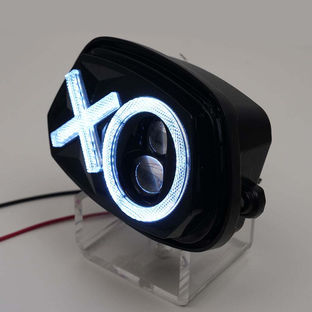 Motorcycle LED XO Headlight with Hi/Lo Beam for Vespa Sprint headlight details