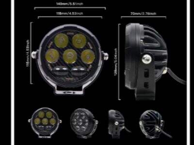 أفضل الأضواء المساعدة للمركبات الطارئة ومركبات الخدمات