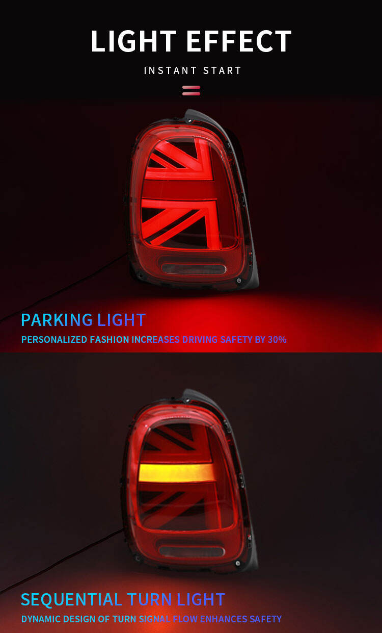 Upgrade hot sale LED taillamp taillight rear lamp rear light for BMW MINI F55 F56 F57 tail lamp tail light 2014-2017 factory