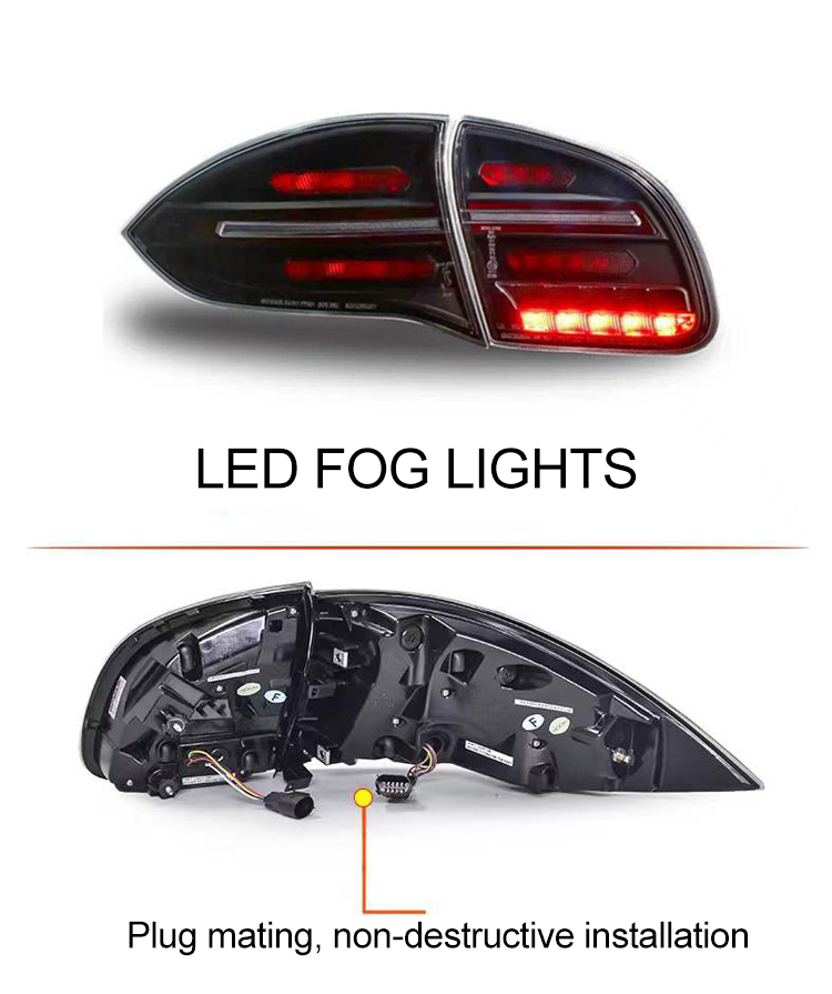 Factory Direct 2011 2013 2014 upgrade LED taillight for cayenne 958 tail light For Porsche manufacture