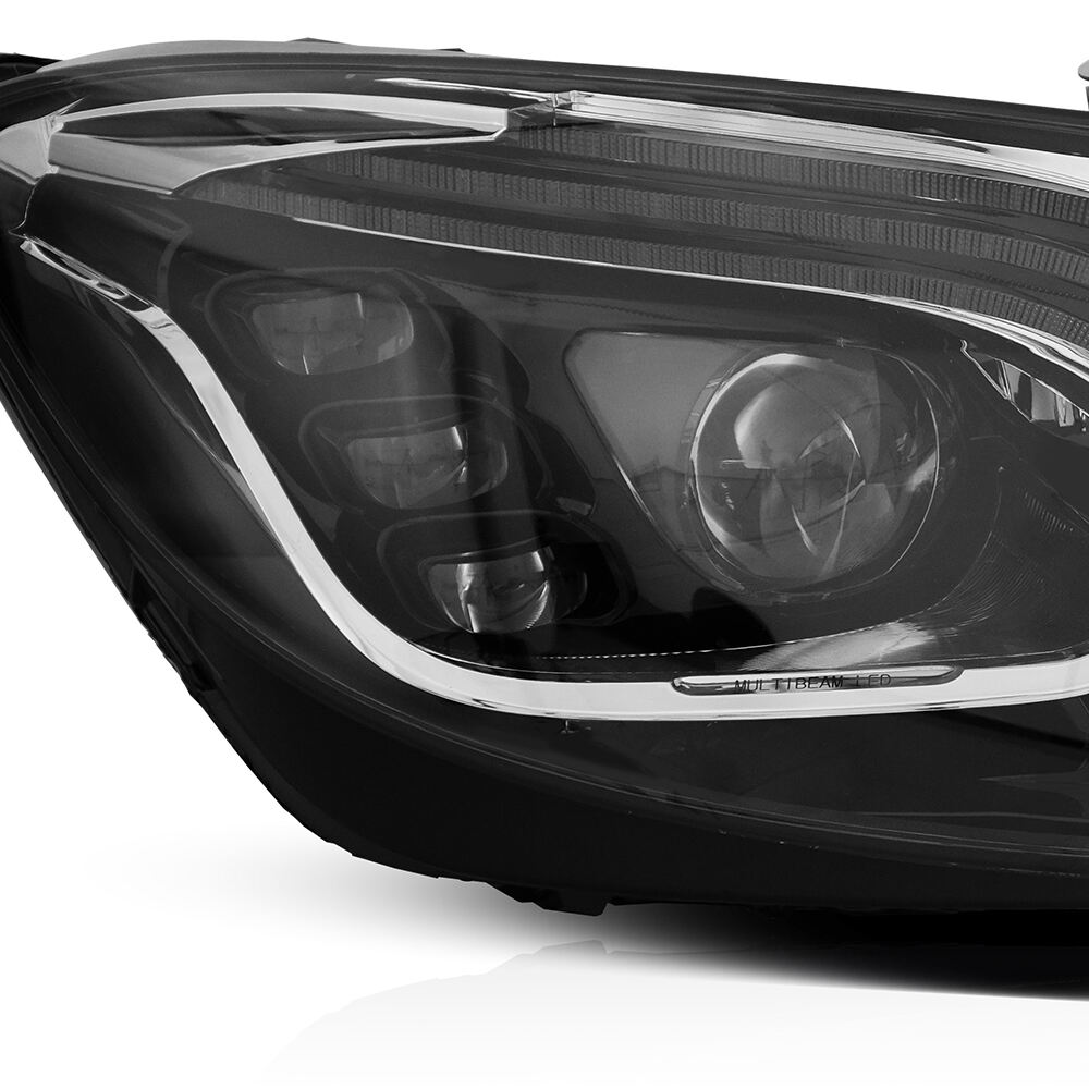 Vland Auto parts modified market upgrade for Mercedes benz 2014-2017 W222 head lamp led headlight details