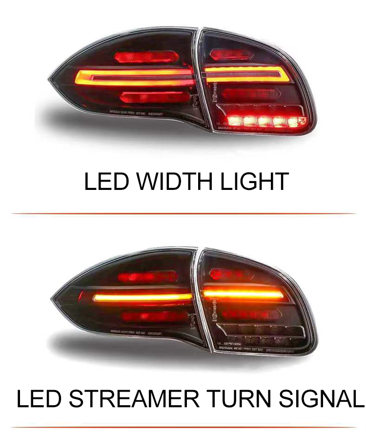 Factory Direct 2011 2013 2014 upgrade LED taillight for cayenne 958 tail light For Porsche supplier