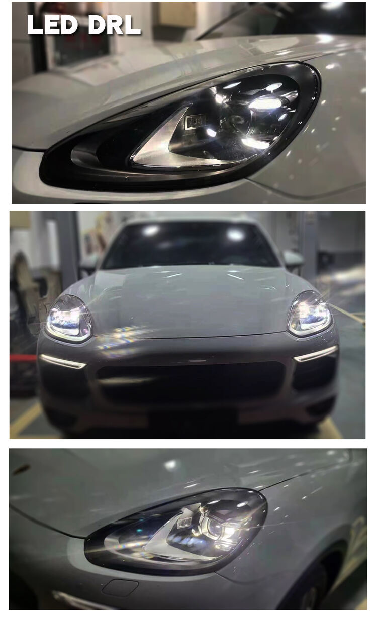 Old to new 2015-2017 upgrade 2019 LED Headlight for Porsche cayenne 958.2 Headlights supplier