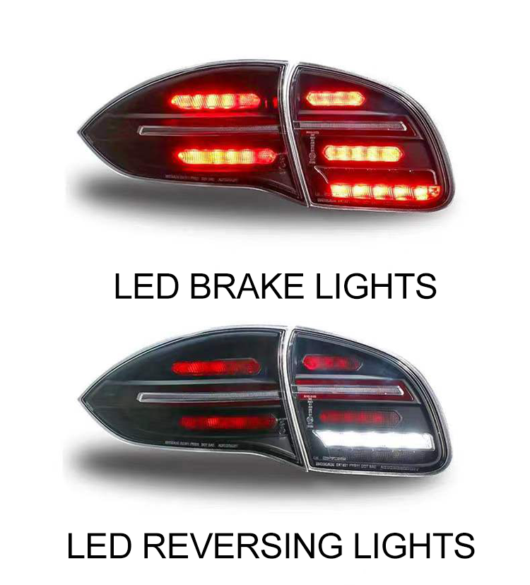 Factory Direct 2011 2013 2014 upgrade LED taillight for cayenne 958 tail light For Porsche supplier