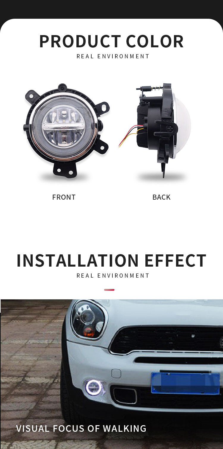 Fog Lamp Daytime Running Lamp LED Daytime Running Lights fog light For BMW MINI Cooper F56 2014-2020  fog light supplier