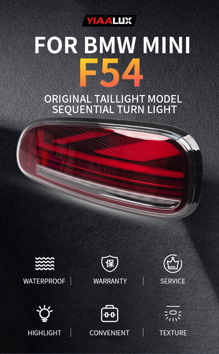 Hot selling rear lamp taillight tail lamp For BMW MINI F54 led tail lights. auto lighting system factory