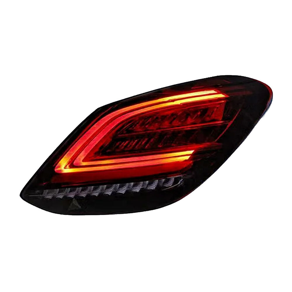 high-quality Upgrade Modified Rear Lamp High Performance LED Taillight red 12v For Benz W205 2014-2019 Taillamp plug and play factory