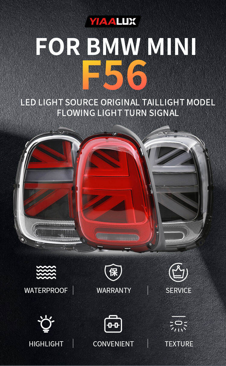 Upgrade hot sale LED taillamp taillight rear lamp rear light for BMW MINI F55 F56 F57 tail lamp tail light 2014-2017 factory