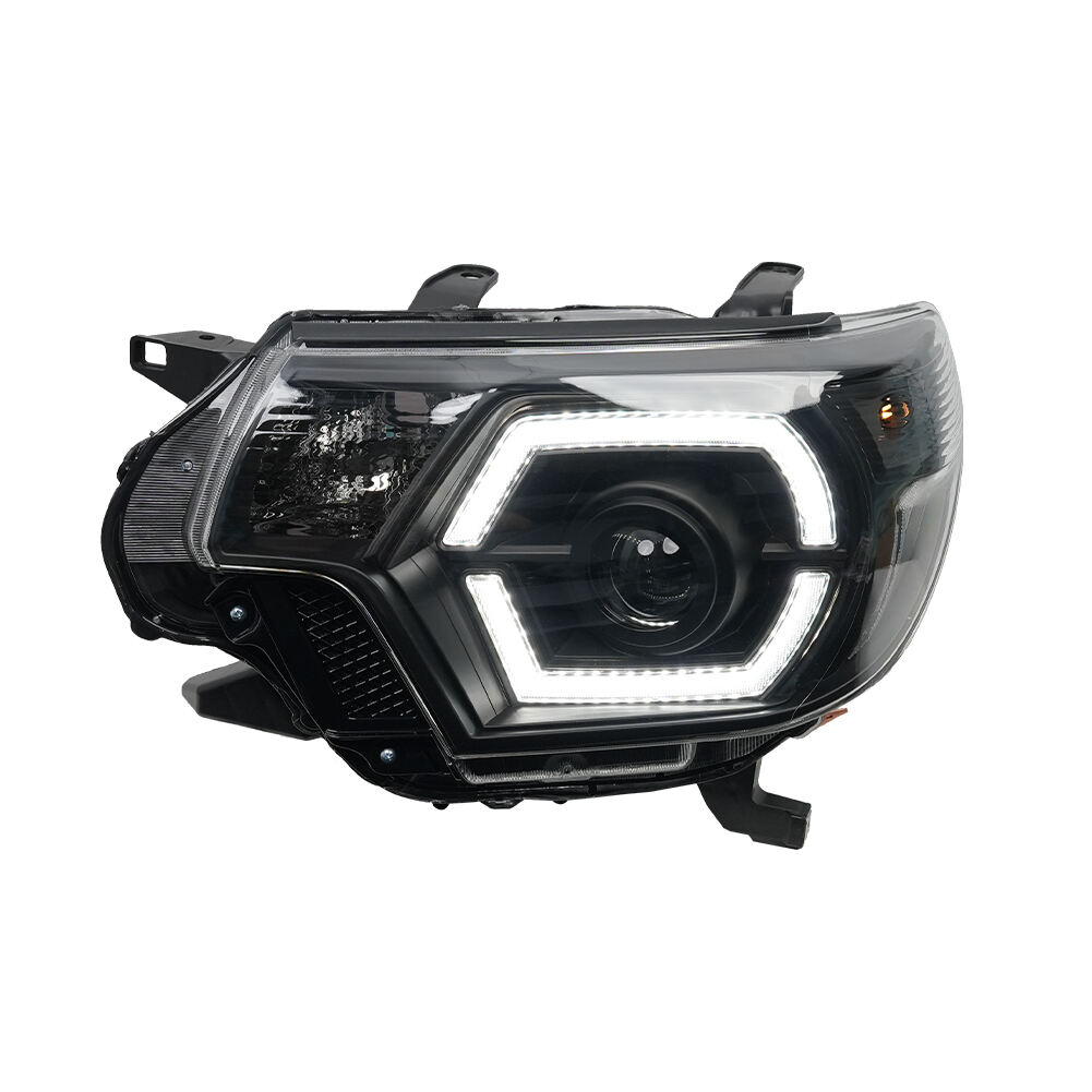 Matte Black Housing Clear Lens LED  Headlights head lamp for Toyota Tacoma 2012-2015 manufacture