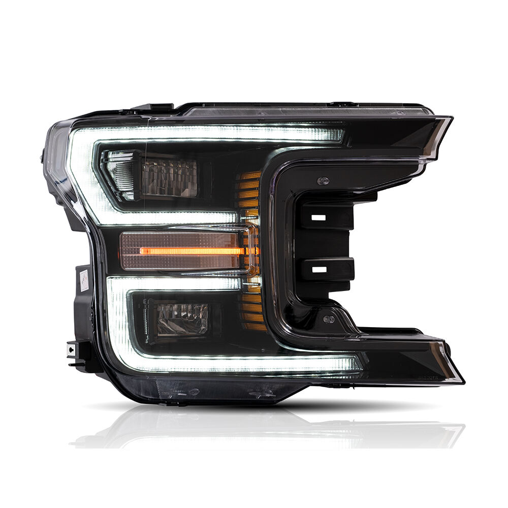 Hot selling 4x4 Pickup Car Accessories LED head lamp head light 2018-2020 for Ford F150 headlights details