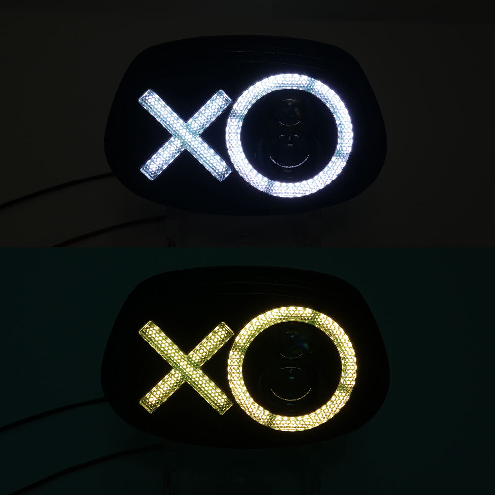 Motorcycle LED XO Headlight with Hi/Lo Beam for Vespa Sprint headlight supplier