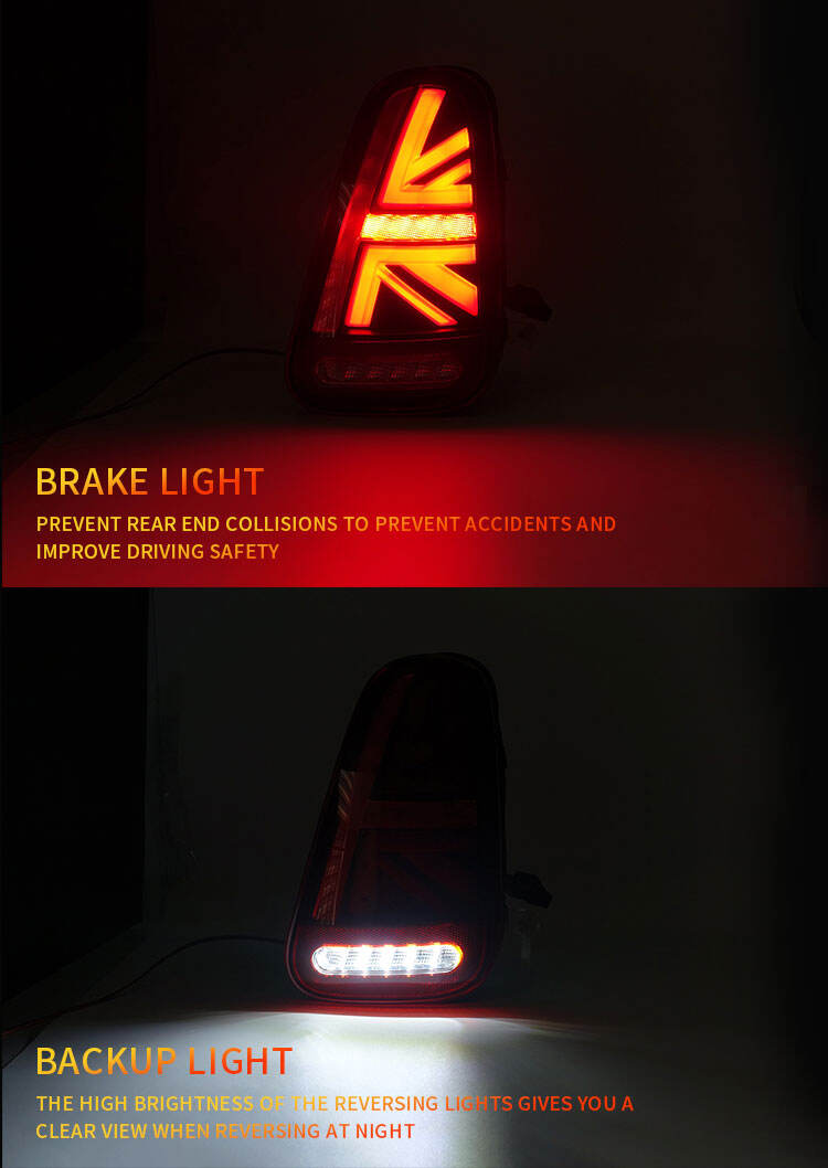 Fit For BMW Mini R50 R52 R53 2001-2007 Taillight Rear Tail Lamp Stop Light Led Taillight manufacture