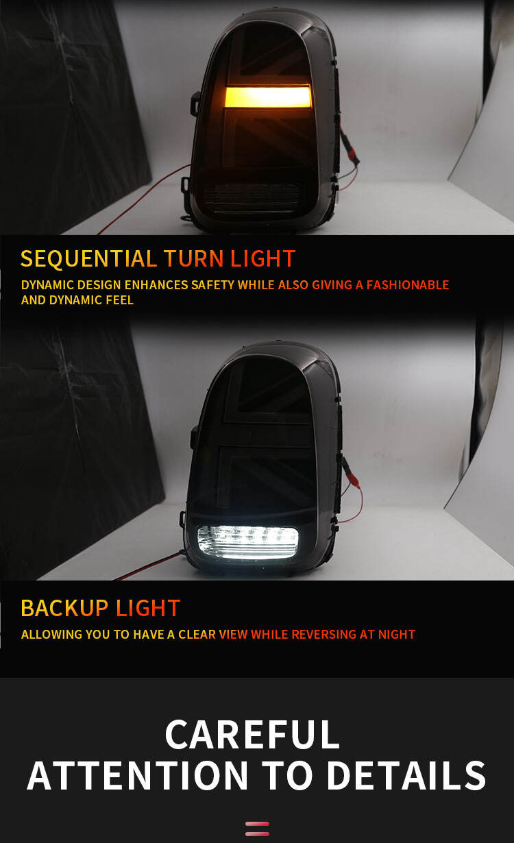 Auto Modification Conversion Taillights LED Lamp Assembly for BMW MINI F60 details