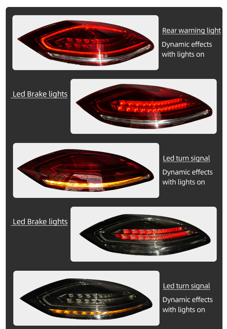 Car Auto Taillight For 2010-2013 Porsche Panamera 970 taillight assembly Panamera Plug and Play Taillights supplier