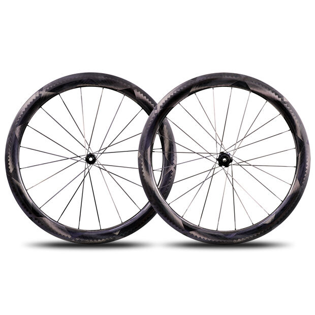 Carbon Road Disc Brake 12k filaments - wound wheelset 50C-29mm