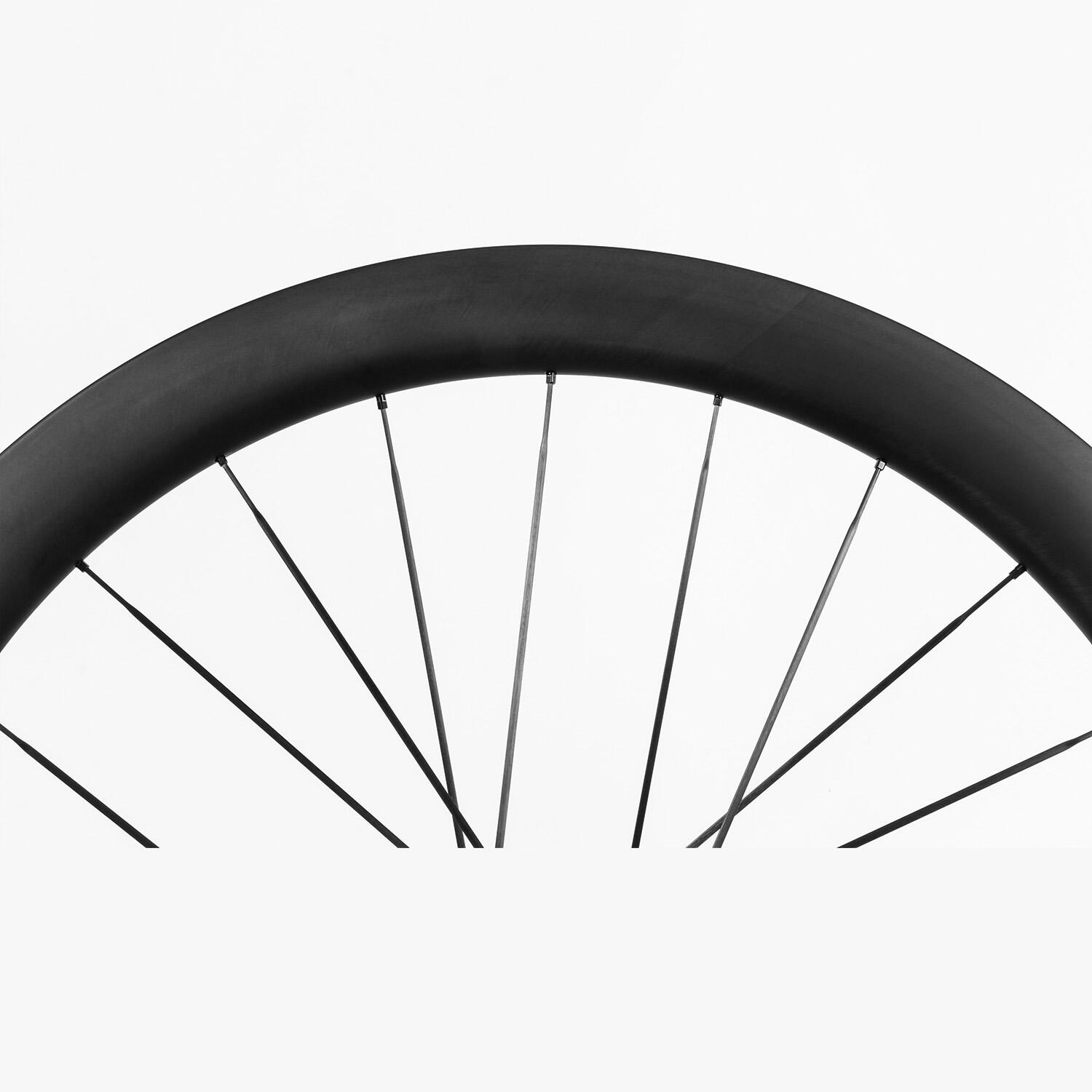 Carbon Road Disc Brake wheel with carbon spokes 50C-31 details