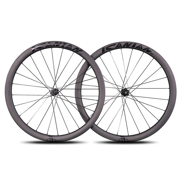 Carbon Road disc brake wheelset 40C-25 with Ceramic hub