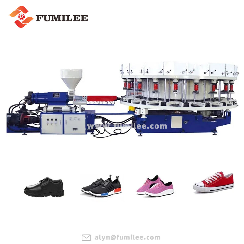 FC-2980 Automatic One Color Plastic Sole Injection Moulding Machine