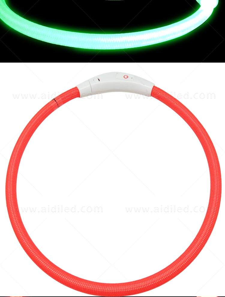 AIDI-C1 LED dog collar details