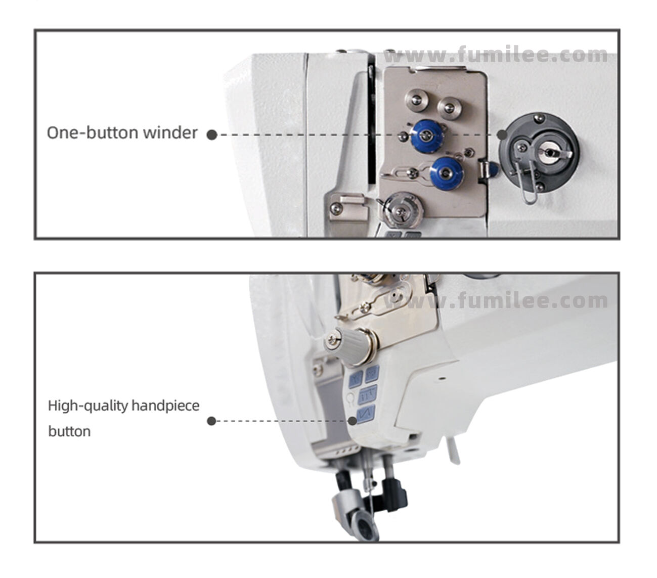 FC-T3-2C Fully Automatic Double Needle Post-bed Sewing Machine manufacture