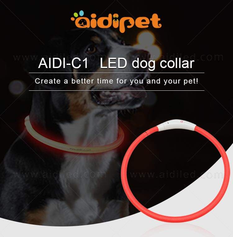 AIDI-C1 LED dog collar factory