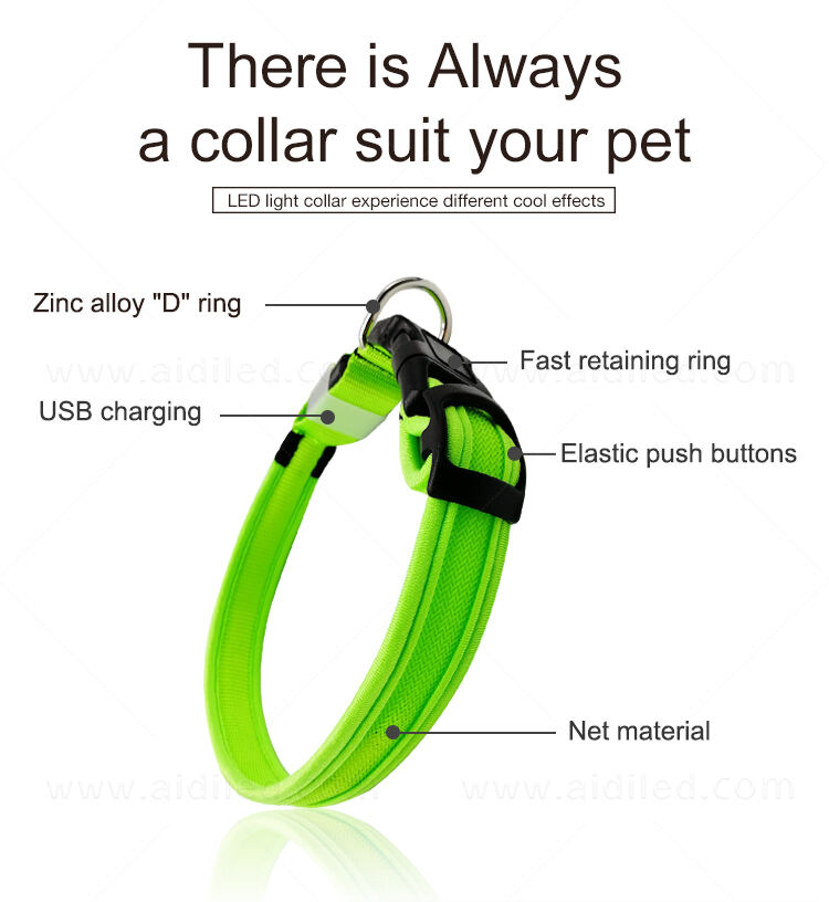 AIDI-C26 LED dog collar manufacture