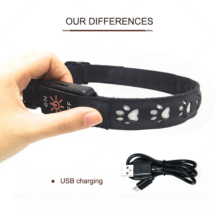 AIDI-C14 LED dog collar