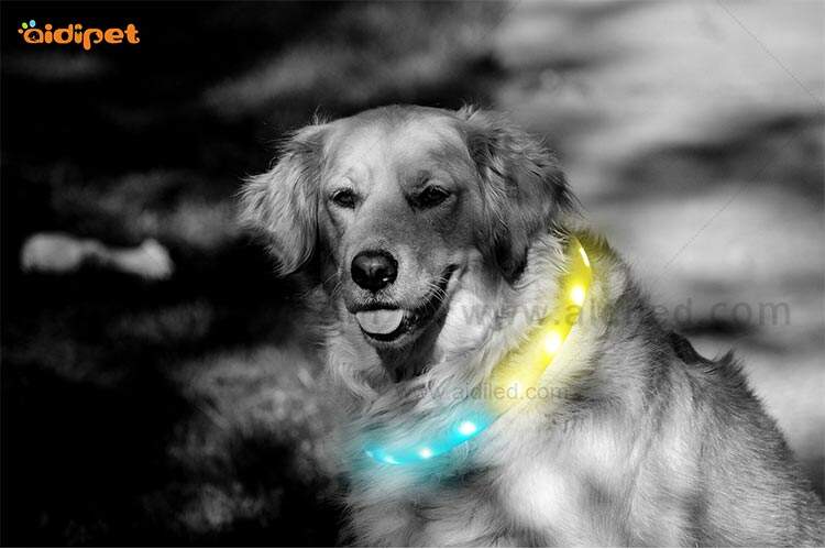 AIDI-C6 LED dog collar details