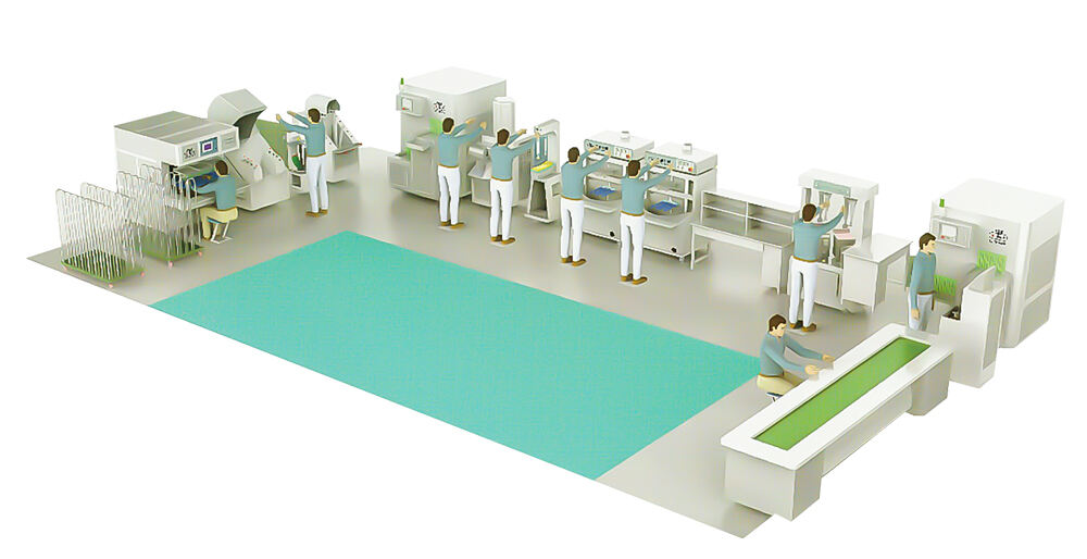 FC-968 Parameters of Modular lean production line (high-end customization) manufacture