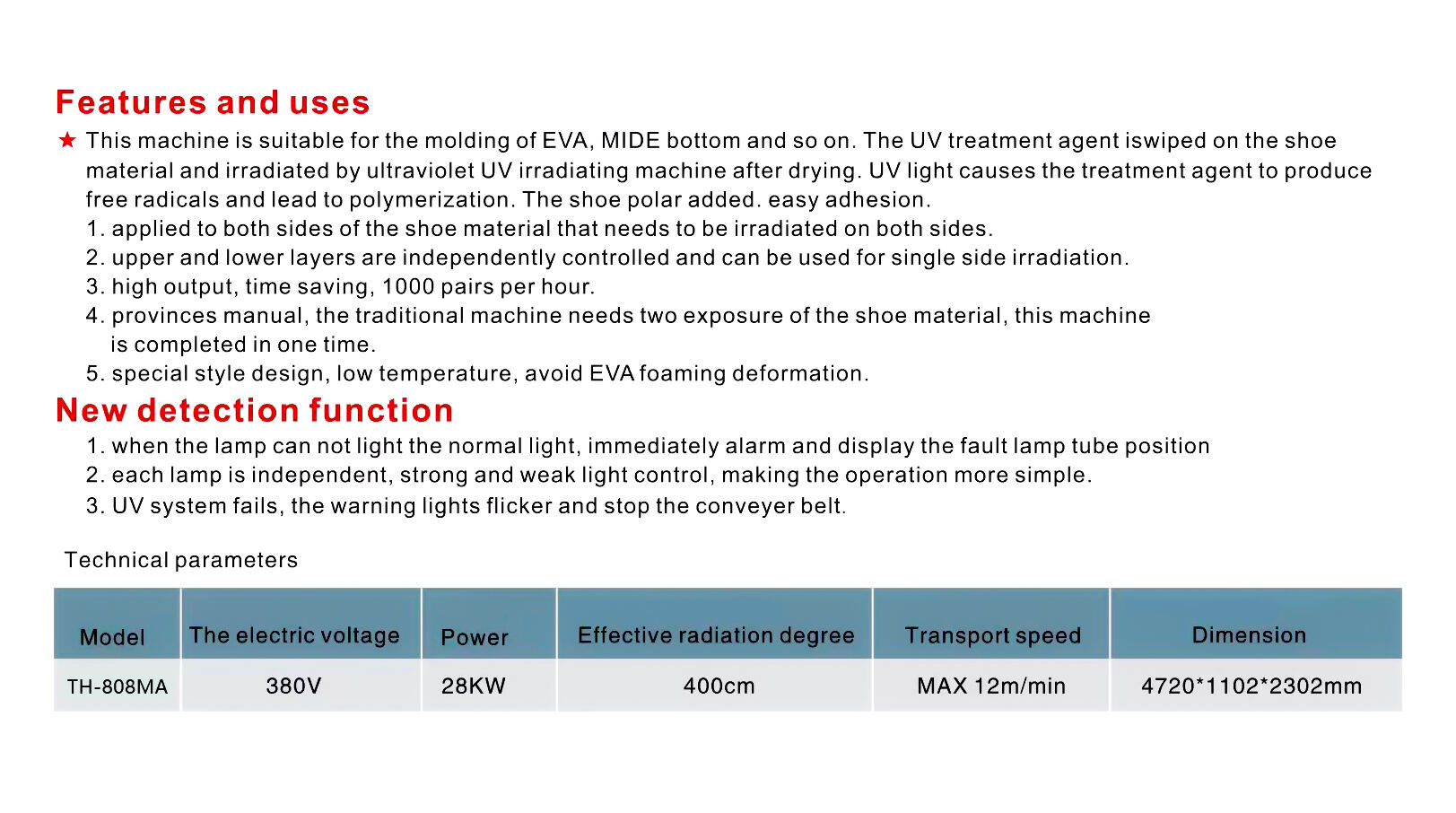 FC-UVC -1014+1023WAD+cold Double side cryopreservation UV irradiationing  machine manufacture