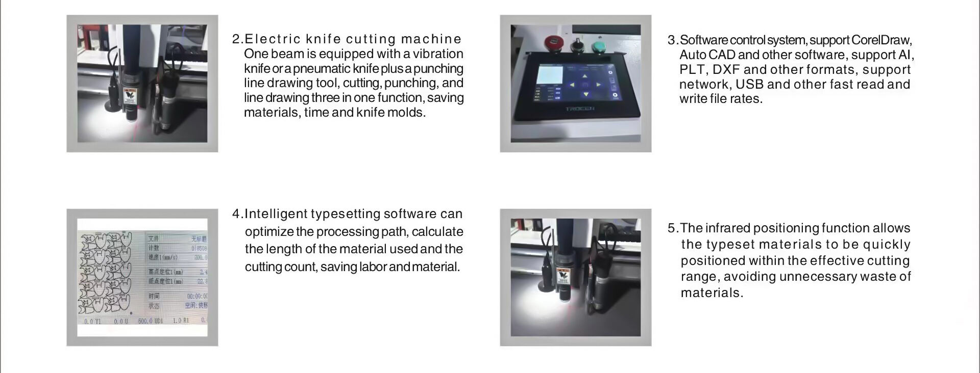 FC-1506/1510 Electric Knife Cutting Machine factory