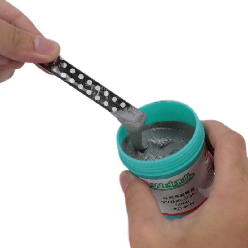 Lead-Free Sn99Ag0.3Cu0.7 No.4 Powder Tin Solder Paste For PCB Application