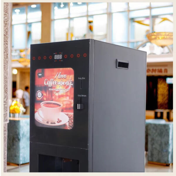 Choose from a selection of espresso drinks at the touch of a button with a vending espresso machine.