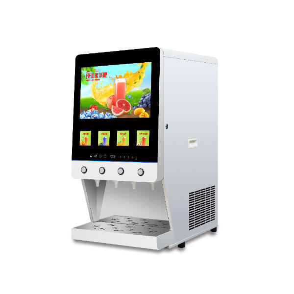 Quench your thirst with our convenient juice beverage vending machine.