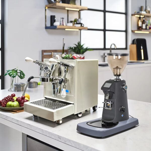 The power of a coffee grinder and espresso machine comb