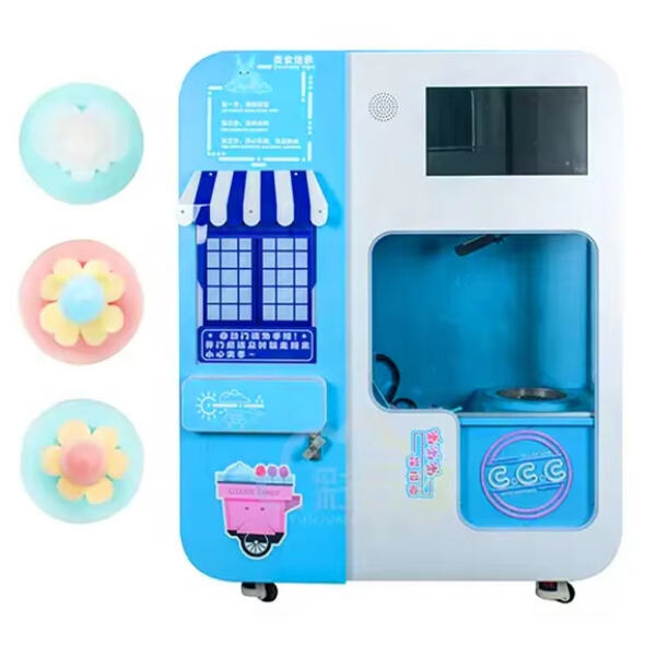The Convenience of the Cotton Candy Vending Machine