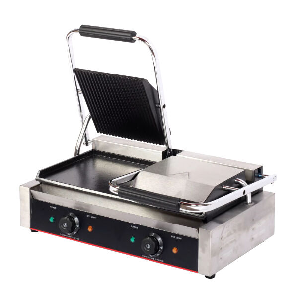 Gardez votre cuisine propre grâce à la surface facile à nettoyer d'une poêle électrique.