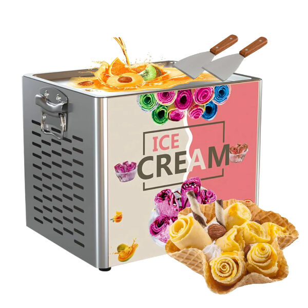 Innovative Dessert Ideas with a Fried Ice Cream Machine