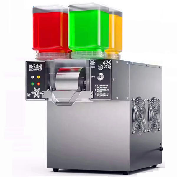 Innovative technology for perfectly shaved snowflake ice every time