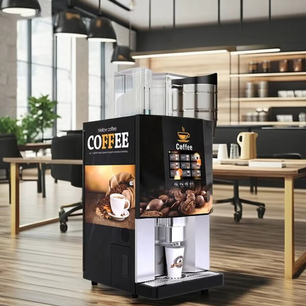 Penuhi Kebutuhan Kafein Karyawan Anda dengan Mesin Kopi Otomatis Komersial