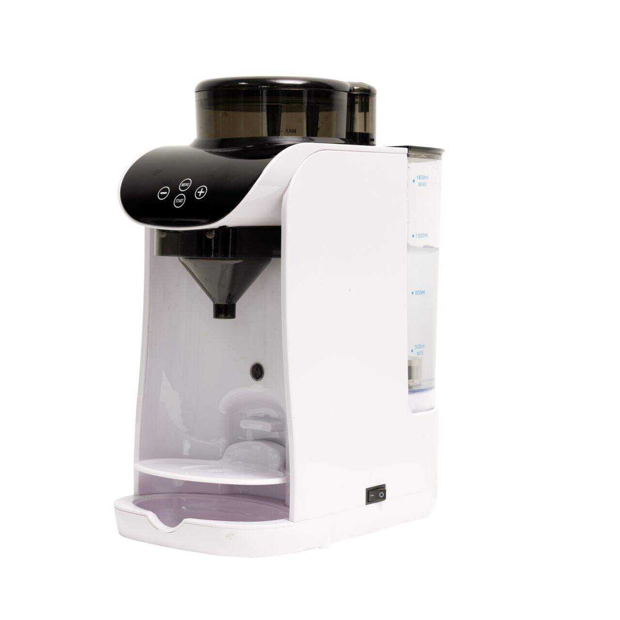 Experience smooth and silky milk textures with a specialized blender